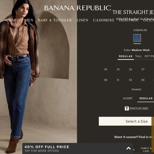 Banana Republic Barrel Jeans size 32 cropped